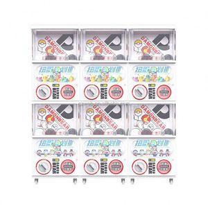 Grande machine distributrice d'œufs surprise à monnayeur, type arcade, pour capsules de jouets, construction métallique, en anglais, pour enfants de 6 ans - Product Image 4