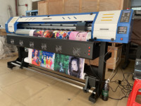 Impresora de Inyección de Tinta Automática de 1.6m, 1.8m, 3.2m con Cabezal de Impresión Dx5, Xp600, I3200, Plotter Flexible para Impresión de Anuncios