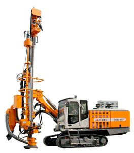 Geïntegreerde Blasthole Oppervlak <span class=keywords><strong>Crawler</strong></span> Gemonteerde Boorinstallatie Voor Geologische Studies Dth Rock Drill Machine Motor Mijn Boren - Product Image 4