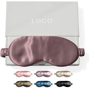 Masque pour les <span class=keywords><strong>yeux</strong></span> <span class=keywords><strong>de</strong></span> sommeil et <span class=keywords><strong>bandeau</strong></span> avec sangle élastique/<span class=keywords><strong>bandeau</strong></span>, visière douce pour le sommeil nocturne, masque en soie pour le sommeil <span class=keywords><strong>de</strong></span> voyage - Product Image 5