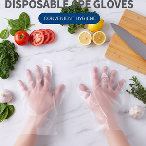 Gants jetables imperméables de qualité alimentaire, épaissis pour la préparation du homard, la cuisine, la manipulation des aliments et la pâtisserie - Product Image 3
