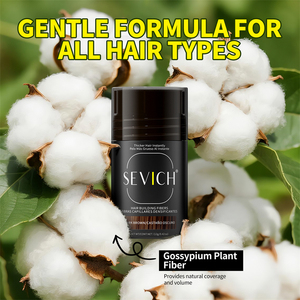 SEVICH Fibres Capillaires Premium 12g – Poudre de Couverture Naturelle pour la Perte de <span class=keywords><strong>Cheveux</strong></span> et les Racines, Résistante à la Chaleur, en Fibres Protéinées - Product Image 5