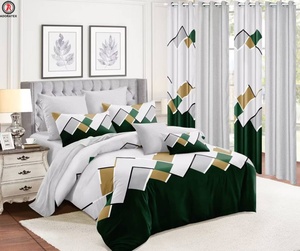 Global Distributor Supply 100% Polyester <strong>Bedding</strong> <strong>And</strong> <strong>Matching</strong> Window <strong>Curtain</strong> - Product Image 3