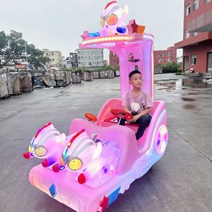 Nuevo Coche de Choque Cuadrado para Exteriores, Coche de Paseo con Batería Recargable para Varias Personas, Coche Luminoso para Parque de Atracciones Infantil - Product Image 6