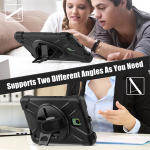 Custodia per Tablet Samsung <span class=keywords><strong>Galaxy</strong></span> <span class=keywords><strong>Tab</strong></span> Active3 T575 Active5 X306B <span class=keywords><strong>8</strong></span> pollici 3 strati protezione robusta in Silicone antiurto copertura Tablet - Product Image 5