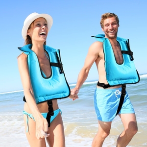 Chaleco para adultos Chaleco de natación portátil Chaquetas ajustables para kayak Chalecos aireados de seguridad - Product Image 6