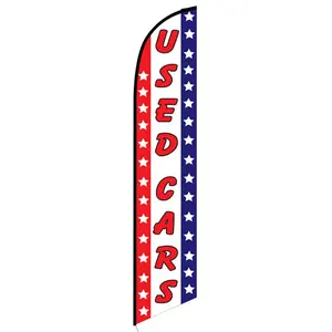 Fliegende Wind-Polyester Strandfedern-Flaggen-Banner Ihr Schlüssel zu erfolgreicher Werbung Werbeflaggen & Banner