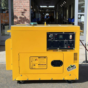 เครื่องกำเนิดไฟฟ้าดีเซลขนาดเล็ก ประหยัดคุ้มค่า 5kw 10kw 15kw แบบอัตโนมัติ สายทองแดงบิดเกลียว ป้องกันเสียงรบกวน 50/60hz 110V 127V 220V 230V 380V 400V - Product Image 4