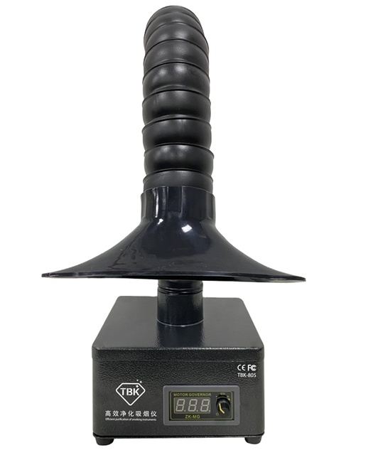 Digital Mini Laser Soldering Welding Fume Extractor TBK 638 Beauty Salon Dust and Smoke Collector with Activated Carbon Filter