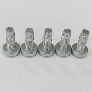 สกรูเกลียวปล่อย M5.0 x 10 มม. หัวชีส, CR3+ ซิงค์ 5U 4H Bake+Gleitmo(1:3), สำหรับยึดโลหะกับไม้, เหล็กคาร์บอน C1022, ฮอมน์เรน - Product Image 2