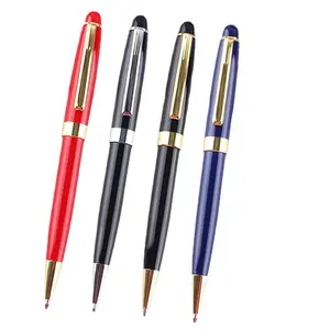 좋은 품질의 공장에서 직접 멀티 컬러 금속 펜 선물 금속 펜 도매 가격에 창조적 인 금속 펜