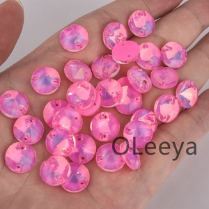 Oleeya - Cristales de Estrás para Coser al por Mayor, Cristales de Estrás Mocha Opal Rivoli para Manualidades, Moda y Ropa de Baile - Product Image 3