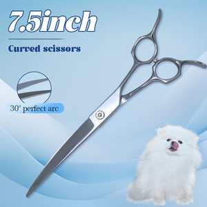 7,5 Zoll <span class=keywords><strong>High</strong></span>-<span class=keywords><strong>End</strong></span>-Haustierscheren-Set VG10-Stahl für die Hunde pflege - Product Image 6