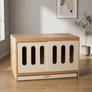 Nichoir en bois 282-L pour oiseaux - Respirant et durable, utilisation intérieure/extérieure - Product Image 3