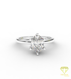 Anillo de Compromiso de Moissanita Ecológico para Joyería Nupcial Elegante, Eventos de Compromiso y Momentos Especiales en Venta - Product Image 6