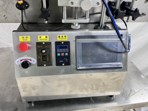 Piccola macchina automatica per tappatura <span class=keywords><strong>Desktop</strong></span> del coperchio della bottiglia idee per macchine per piccole imprese - Product Image 3