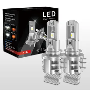 Lanseko farol de led de tamanho pequeno, v10p h15 canbus versão especial, decodificador embutido 24 peças, csp, chip, sem erro