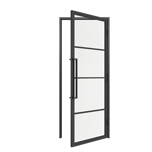 Puertas de loft de acero negro interior hechas a medida - Product Image 2