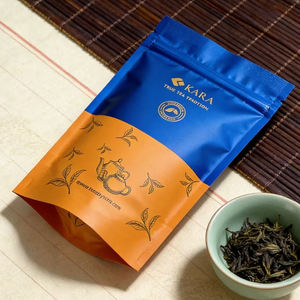 Bolsa de Fondo Plano Personalizada a Prueba de Fugas de Grado Alimenticio - Empaque Sostenible con Sellado para Té - Product Image 2