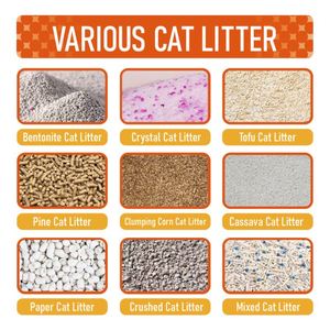Arena para Gatos de Yuca Biodegradable Ecológica de Alta Calidad, Baja en Polvo, Aglutinación Rápida y Control de Olores, Fabricación OEM ODM - Product Image 4