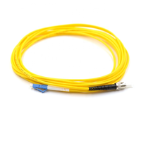 Câble de brassage fibre optique monomode simplex 10M LC ST FC SC UPC APC G652D G652A1 G652A2 OS1 OS2