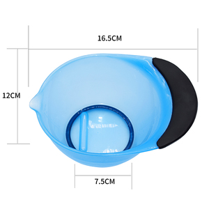 Fouet en plastique transparent, 1 pièce, pour Salon de beauté professionnel, bols de mélange de cheveux, teinture - Product Image 2