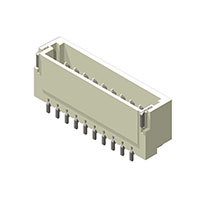 Connecteurs rectangulaires rigides à une rangée Cvilux CI1104M1HR0-NH 4P 1,00 mm (.039") Interconnexions de circuits imprimés Contacts en alliage de cuivre 60V 2A