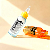 Vente en gros PET bouteille de ketchup en plastique transparent pour sauce chili cuisine emballage alimentaire bouteille squeeze twist