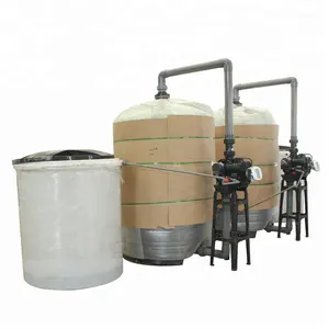 25m3/h FRP/Carbon Steel Water Softener For Boiler Water Treatment