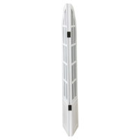 Paravent en bois blanc fait à la main sur mesure avec deux panneaux Cadre en bois rustique en verre arqué Paravent mural décoratif Miroir Séparateur de pièce