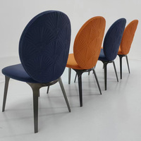 Chaises de salle à manger rembourrées de luxe en acier inoxydable pour restaurant à la maison chaises de salle à manger modernes en velours vert pieds en or