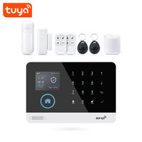Tuya Sans Fil WIFI GSM Système D'alarme De Sécurité À Domicile Compatible Avec Alexa et Google PST-WG103T