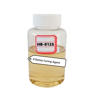 Harden epoxi agen tambahan Kimia transparan epoksi cair pengeras cat lantai HB-8125