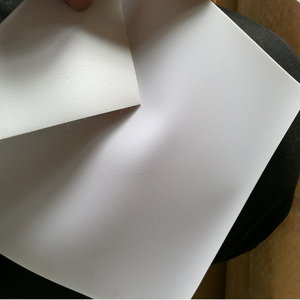 510g trắng backlit UV phun-sơn hộp đèn vải với lưỡi mịn in ấn Quảng cáo vật liệu cuộn <span class=keywords><strong>Flex</strong></span> biểu ngữ - Product Image 3