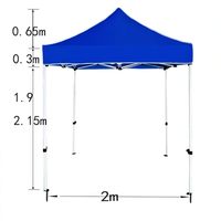 Carpa Plegable Tipo Toldo 3x3 10x10, Carpa para Jardín