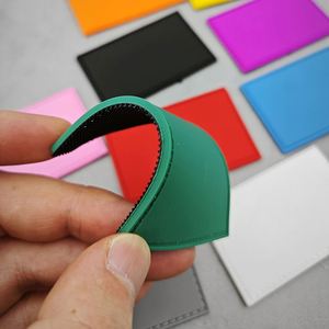 Square Sublimation PVC Logo Patch <b>Black</b> Blank White Blank Patches <b>Black</b> Borders and <b>Hook</b> and Loop for Clothes and Hats - Product Image 5
