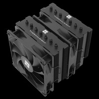 Refroidisseur d'air pour processeur Thermalright PS120 SE BLACK, 7 caloducs de 6 mm, ventilateur PWM de 120 mm, compatible LGA1700 LGA1851 AM4 AM5, vente en gros