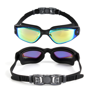 Pas de QUANTITÉ MINIMALE DE COMMANDE UV Protection Panoramique Lunettes De <span class=keywords><strong>Natation</strong></span> pour Adultes Sangles de Silicone Lunettes De <span class=keywords><strong>Natation</strong></span> Étanche - Product Image 2