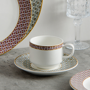 Juego de Vajilla Nórdica de Cerámica JQY con Platos y Tazones, Tazones para Sopa, Juego de Porcelana para Café y Té, Suministros para Hoteles y Restaurantes - Product Image 5