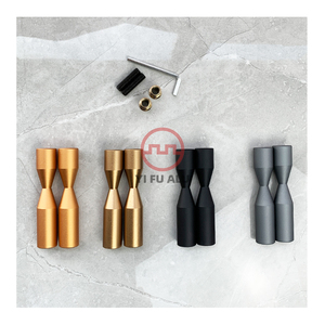 Bán buôn nhôm chai rượu vang chốt ngang treo tường giá rượu với bảng điều khiển phong cách nhà máy trực tiếp - Product Image 2