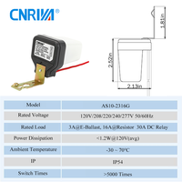 CNRIYA AS10-2316G 95-305V 16A IP54/IP44 Dispositif de contrôle de lumière inductif encastré, capteur tactile, veilleuse LED, interrupteur électronique