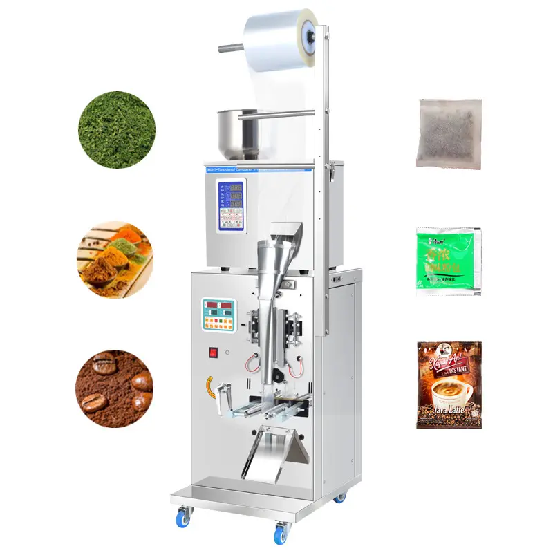 New intelligent system high quality baked peanut chocolate bar granule automatic sealing and packaging machine