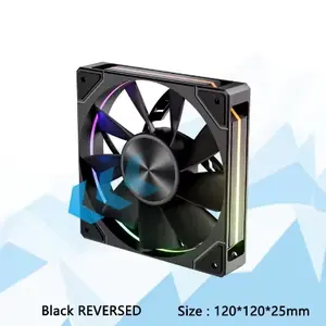 Gamer-X OEM Ball Bearing ARGB 4Pin 120mm Gaming <b>Computer</b> Case <b>Fan</b> - Product Image 4