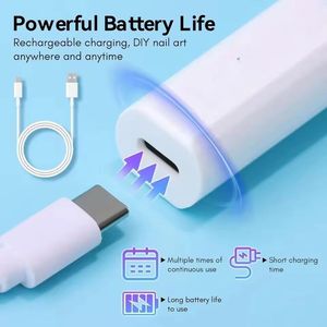 เครื่องอบเล็บเจล Makartt UV แบบพกพา ขนาดเล็ก ใช้หลอดไฟ UV LED สำหรับอบเจล แห้งเร็ว ใช้แบตเตอรี่แบบชาร์จได้ - Product Image 6