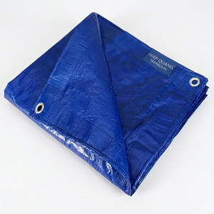 Haute Qualité 60gsm PE Bâche Camion Couverture Étanche Cargo Couverture Anti-UV Plaine Style Tissu Tissé Stratifié En Plein Air Garçons - Product Image 1
