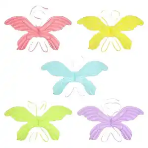 Electric Glowing Butterfly Wings Shiny Moving Fairy Wing For Kids Birthday Party Christmas and Halloween Dress Up