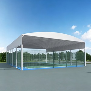ShadePro Motorized Retractable Canopy Outdoor Waterproof Telescopic Awning Tents with <strong>Track</strong> for Padel Court - Product Image 4