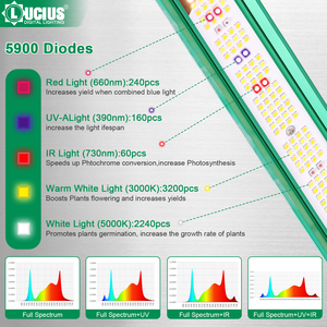 1000W Grow Lights with Full Spectrum UV IR Aluminum Material for growing plants - Product Image 5