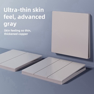 86 loại PC Bảng điều chỉnh Phong Cách Anh 1 gang hai cách chuyển đổi Rocker <span class=keywords><strong>push</strong></span> <span class=keywords><strong>button</strong></span> chuyển eu_uk_us_australia tiêu chuẩn 16A 110V ~ 250V - Product Image 5