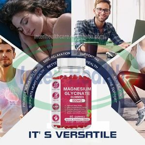 Complément alimentaire ASAP OEM pour adultes, bonbons gélifiés à la glycine et au glycinate de magnésium, 500 mg - Product Image 2